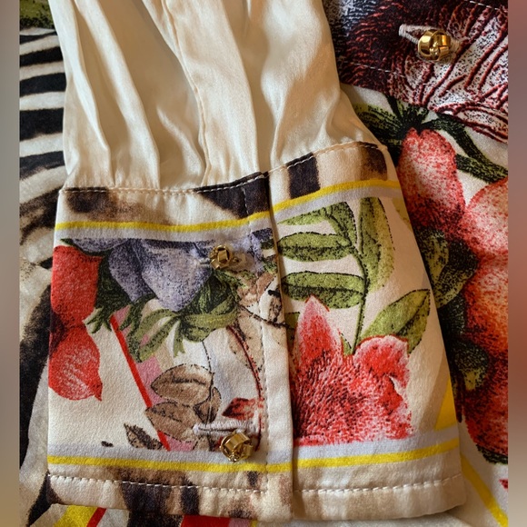 COPY - Roberto Cavalli Silk and elastin blouse - Picture 5 of 14